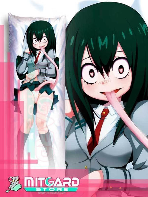 MY HERO ACADEMIA Tsuyu Asui / Froppy Body pillow case Dakimakura - 4